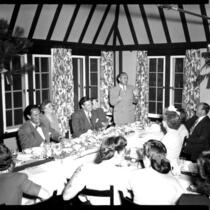 Alumni event at Lake Arrowhead - Dinner speeches, 1944