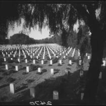 Los Angeles National Cemetery, Los Angeles, circa 1928