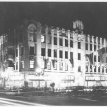 Hollywood Western Building, Los Angeles, exterior, opening night