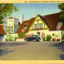Residence of Frederic March, Bel-Air, California