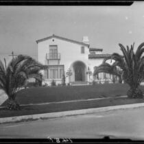Spanish-style house on Georgina Avenue, Santa Monica, 1928