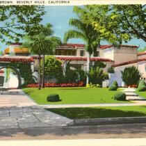 Home of Joe E. Brown, Beverly Hills, California