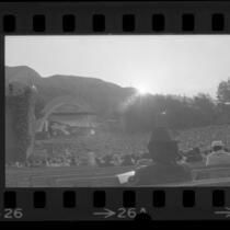 Hollywood Bowl Easter sunrise service in Los Angeles, Calif., 1974