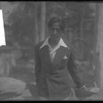 3/4 length portrait of J. Krishnamurti in Los Angeles, Calif., circa 1925