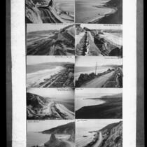 Ten postcards with coastline views, Santa Monica Bay, circa 1915-1926