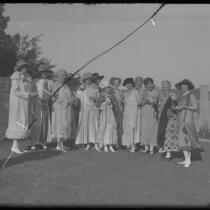 Carrie Jacobs Bond's 64th birthday party in Los Angeles, Calif., 1925