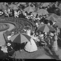 Assistance League garden party, [San Marino or Santa Monica?], 1934