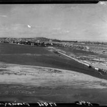 Industrial coastal area, Long Beach, 1929